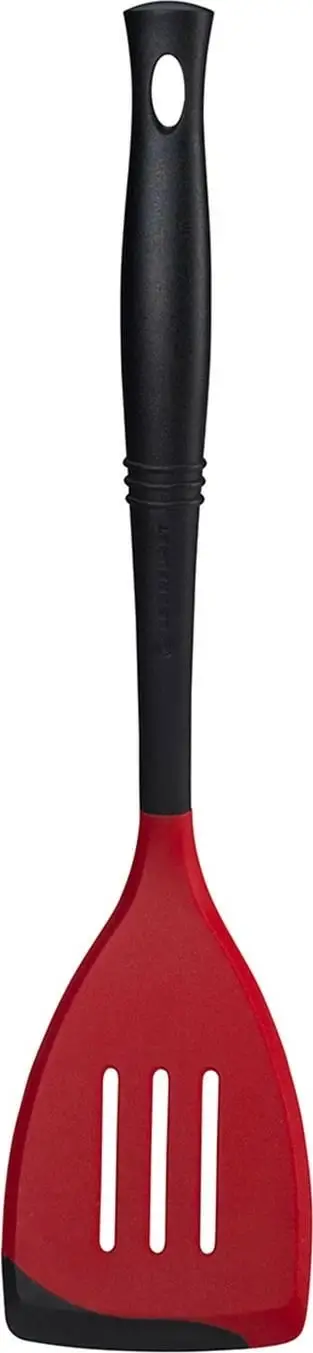 Spatulë Le Creuset pfannenwender, e zezë/kuqe