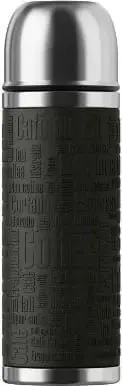 Termos Emsa Senator Sleeve 1.0L, çelik inox, e zezë