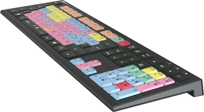 Tastierë LogicKeyboard Astra 2 Pro Tools FR për PC, shumëngjyrëshe - 2