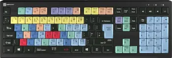 Tastierë LogicKeyboard Astra 2 UK për Cubase/Nuendo, PC, shumëngjyrëshe