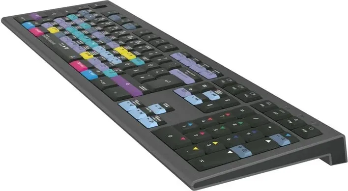 Tastierë LogicKeyboard Astra 2 DaVinci Resolve DE Mac, ndriçim, shumëngjyrëshe - 2