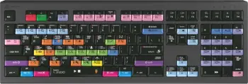 Tastierë LogicKeyboard FL Studio 20 Astra 2 DE për Mac, me taste të ngjyrosura