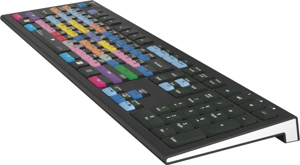 Tastierë LogicKeyboard Astra 2 Pro UK për Avid Media Composer, PC - 1