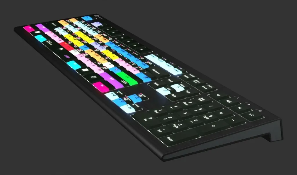 Tastierë LogicKeyboard Astra 2 Pro UK për Avid Media Composer, PC - 2