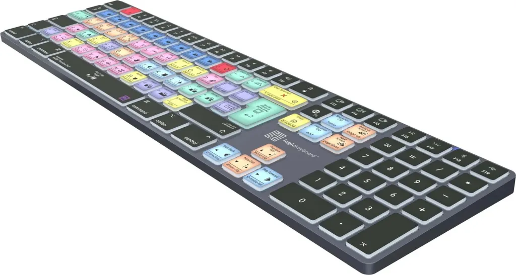 Tastierë LogicKeyboard LKB-PPROCC-TM-UK, full-size, Bluetooth, QWERTY, gri titanium - 6