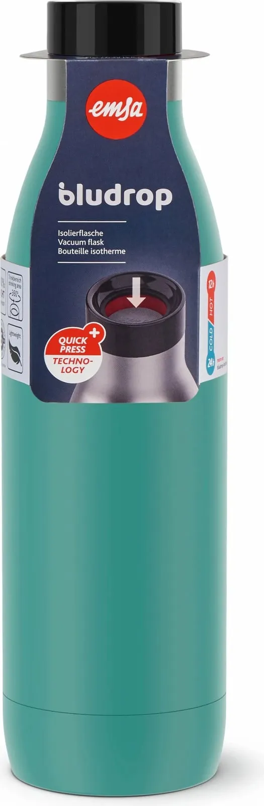 Termos Emsa Bludrop Color 0.7L petrol - 7