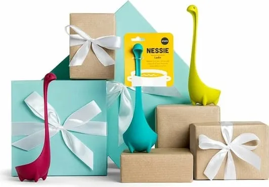 Lugë supë OTOTO Nessie, plastikë, turquoise - 3