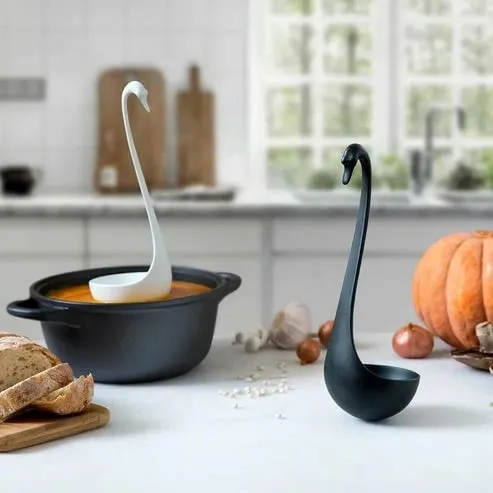 Lugë supë OTOTO Swanky, e zezë - 1