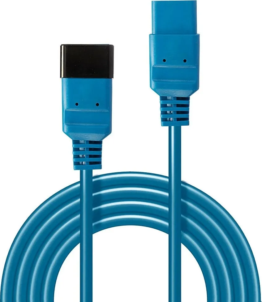 Kabllo energjie LINDY IEC C19 në C20, 2m, blu - 2