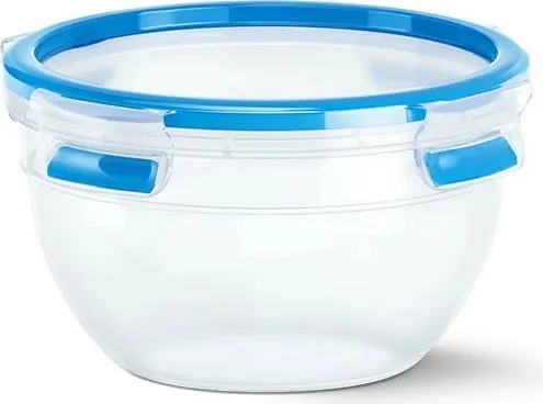 Set enësh plastike Emsa Clip & Close N1011600, 2 copë, transparente/blu - 3