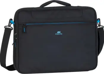 Mbështjellës laptop RIVACASE Regent II 16.0 inç, i zi