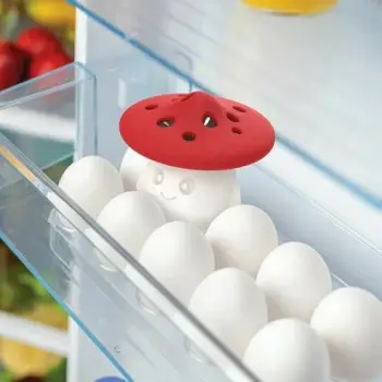 Absorbues aromash OTOTO Fun Guy për frigorifer, plastikë, kuqe/bardhë