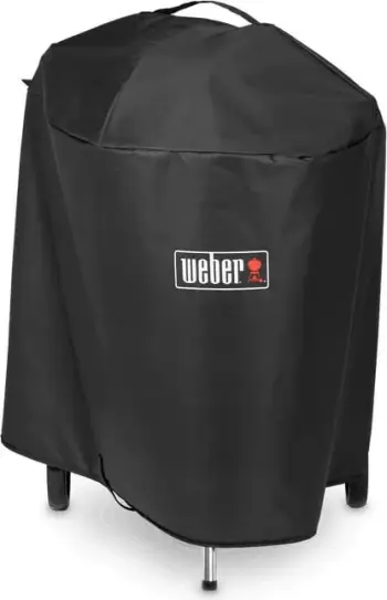 Mbulesë grilli Weber 7186, premium, 57 cm, e zezë