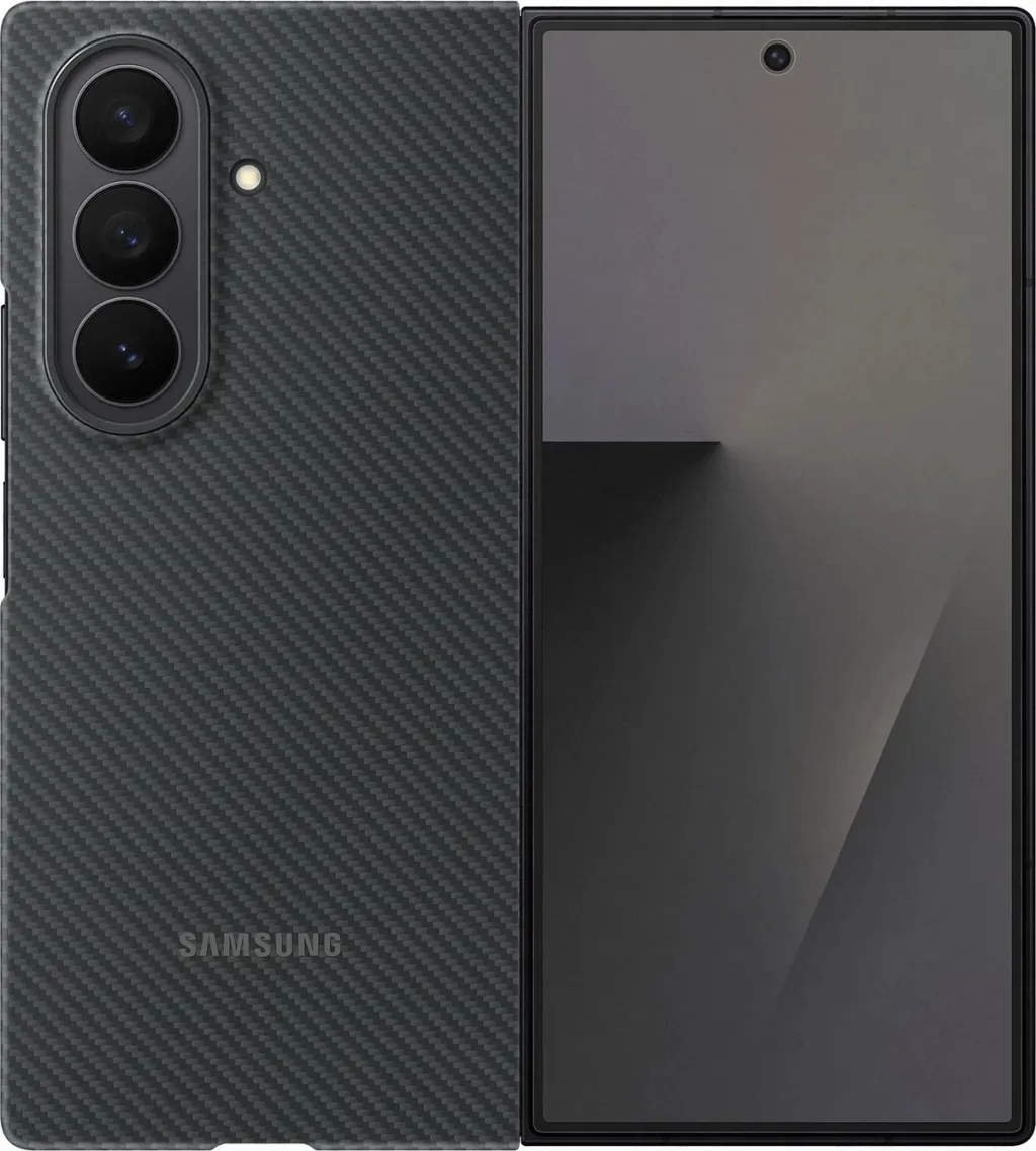 Mbrojtëse për celular Samsung Galaxy Z Fold 7, karbon - 1