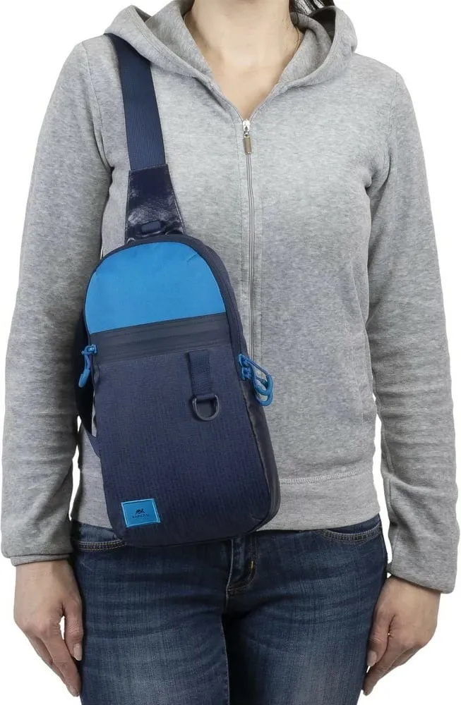 Çantë krahu RIVACASE Dijon 10.1", blu - 12