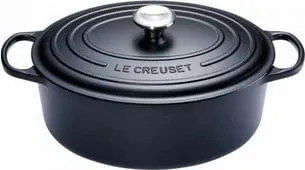 Tenxhere Le Creuset 21178270000430, 4.1L, gize, e zezë - 1