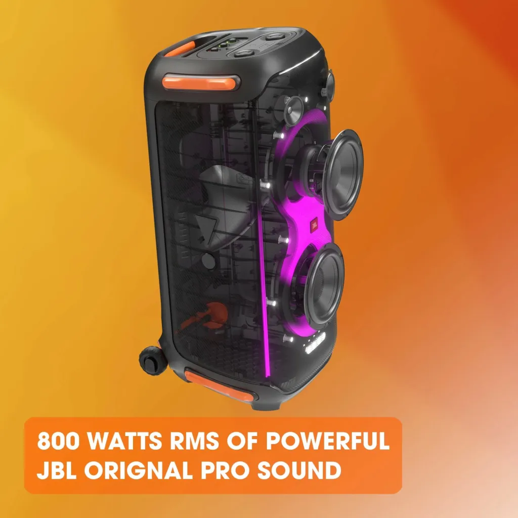 Altoparlant JBL Partybox Ultimate, Bluetooth, LED, i zi - 9