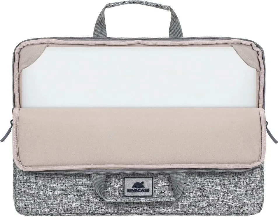 Çantë laptopi RivaCase Anvik 7915, 15.6", material rezistent ndaj ujit, gri - 7