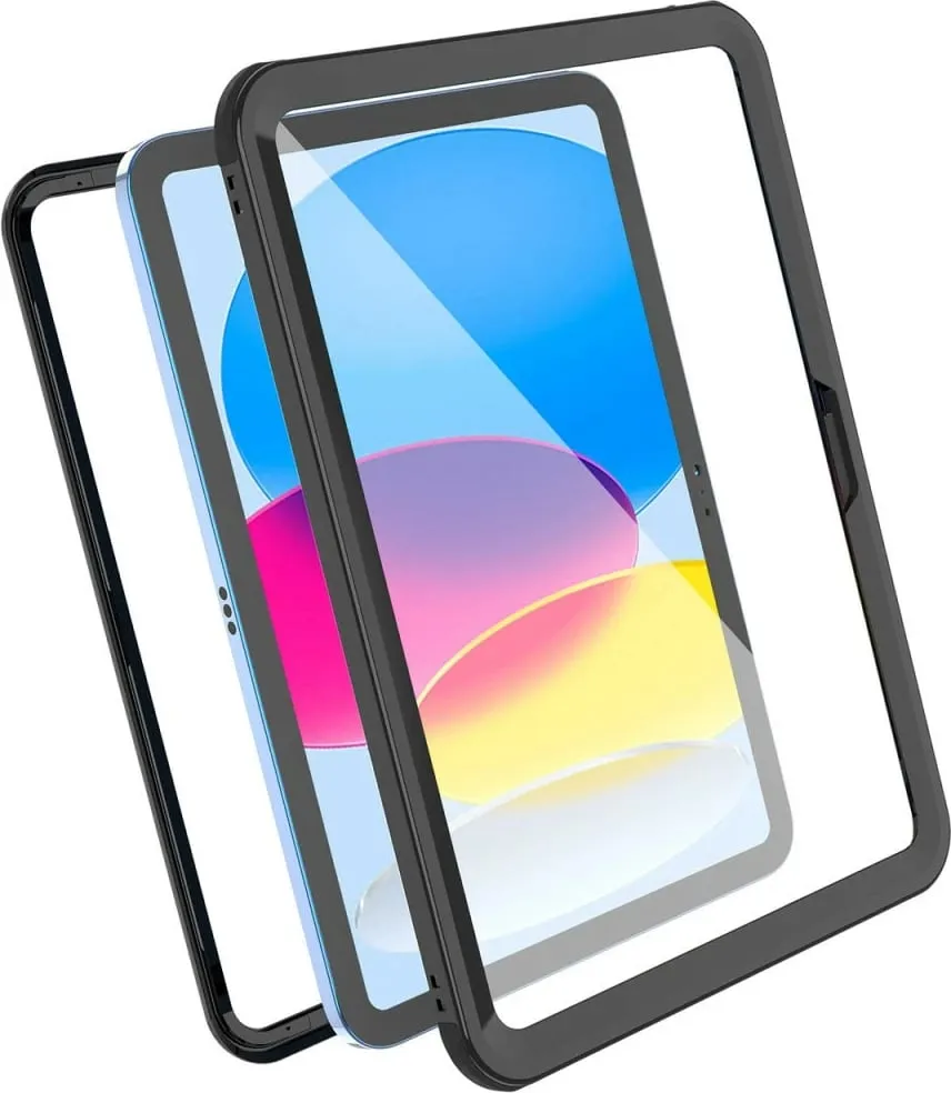 Mbështjellës Stark 4smarts, Apple iPad 10, i zi, transparent - 2