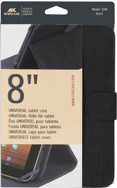 Mbështjellës tablet RIVACASE Biscayne 8.0 inch i zi - 9