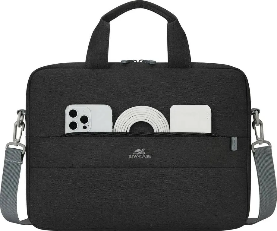 Çantë laptopi RIVACASE Prater 14 inch e zezë - 11