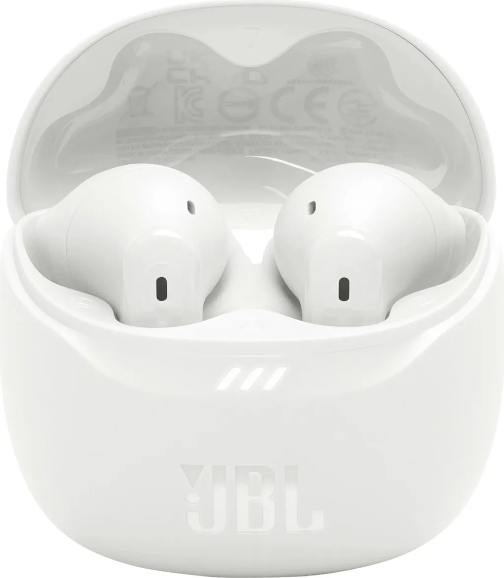 Kufje JBL Tune Flex 2, Bluetooth, in-ear, të bardha - 8
