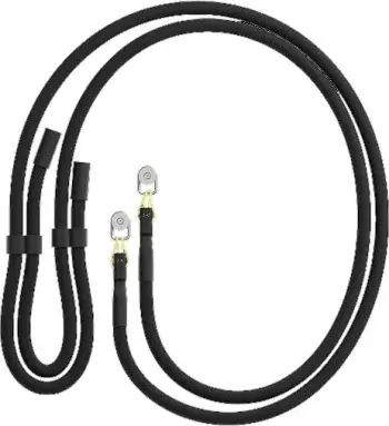 Litar lanyard Fairphone Gen. 6 Horizon Black për celular, i zi