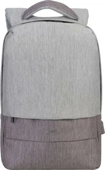 Çantë shpine RIVACASE Prater 15.6", USB port, gri/mokka