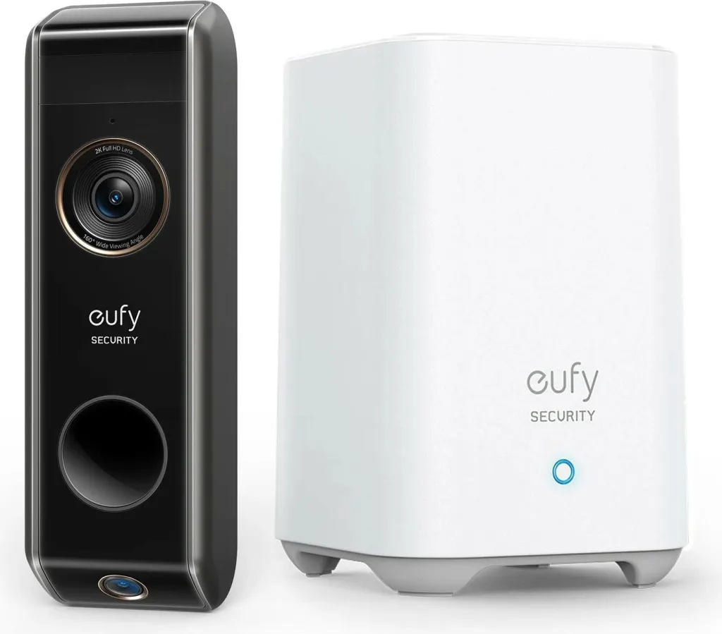 Video derë EUFY Video Doorbell Dual, Wi-Fi, 2560x1920, e zezë - 1