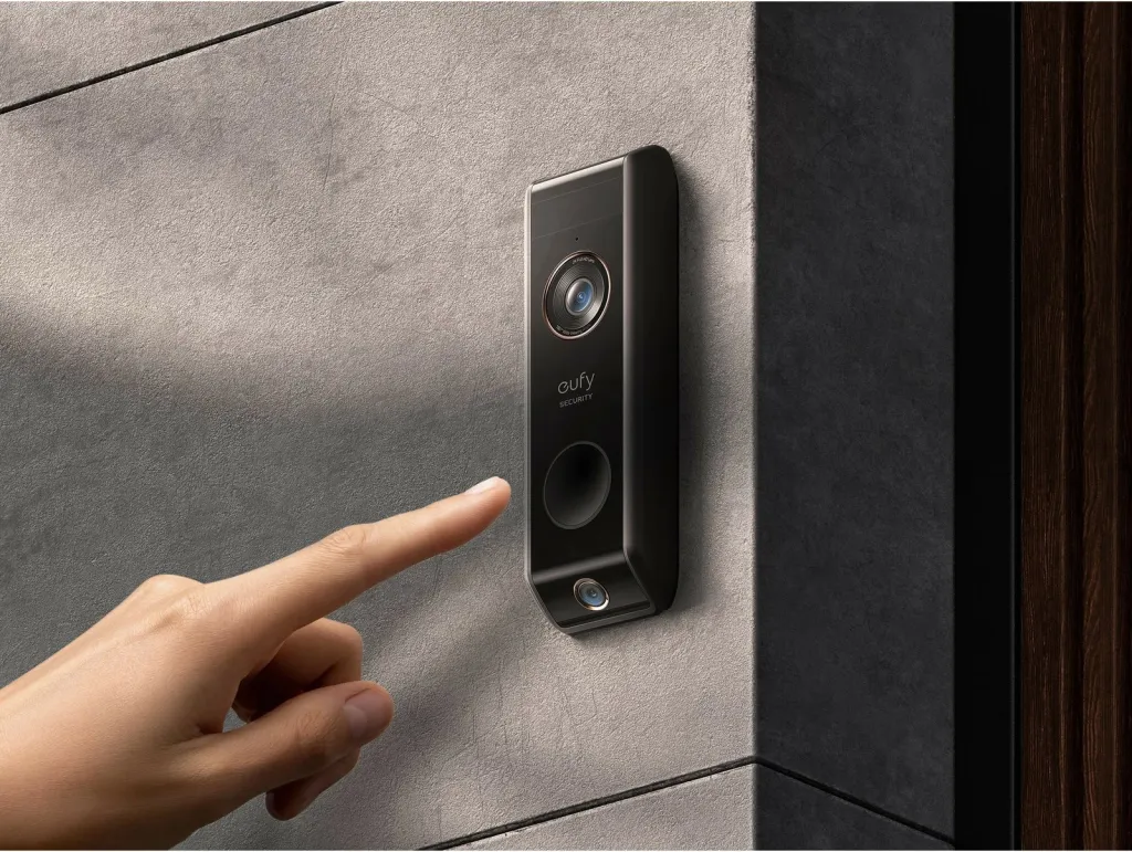 Video derë EUFY Video Doorbell Dual, Wi-Fi, 2560x1920, e zezë - 3