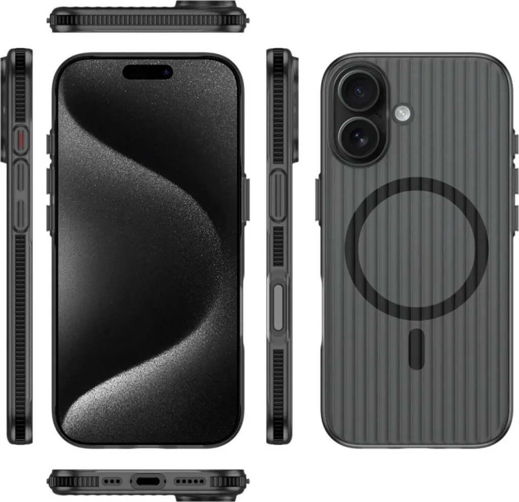 Mbështjellës 4smarts Aero për iPhone 17, MagSafe, i zi - 2