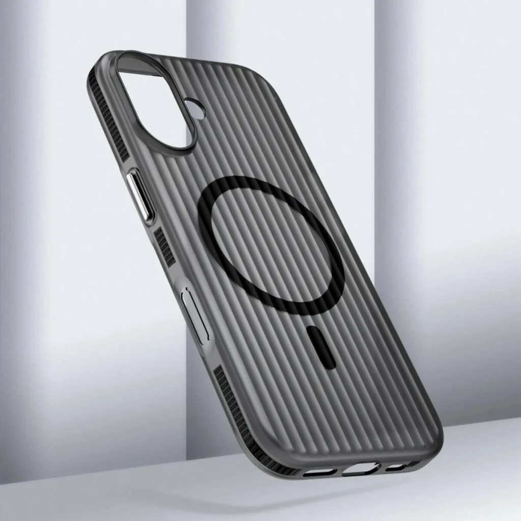 Mbështjellës 4smarts Aero për iPhone 17, MagSafe, i zi - 3