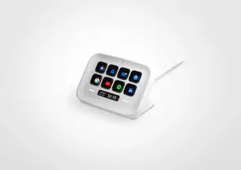 Kontrollues Elgato Stream Deck Neo, 8 butona, bardhë