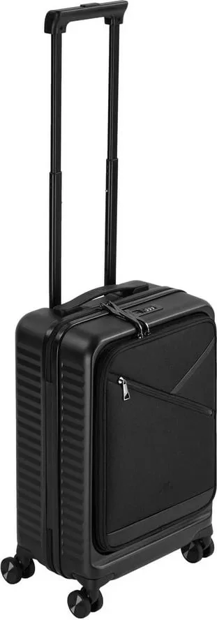 Valixhe kabine RIVACASE 8181 Clark ECO, e zezë - 1