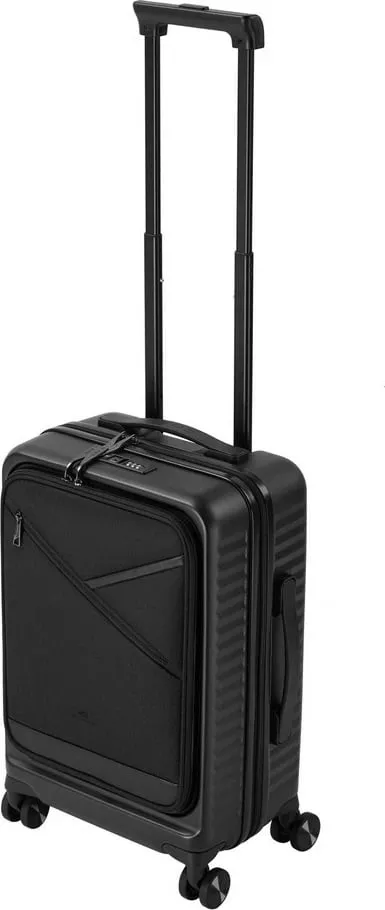 Valixhe kabine RIVACASE 8181 Clark ECO, e zezë - 13