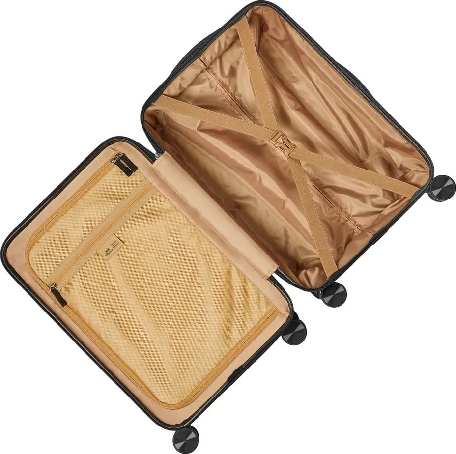 Valixhe kabine RIVACASE 8181 Clark ECO, e zezë - 9