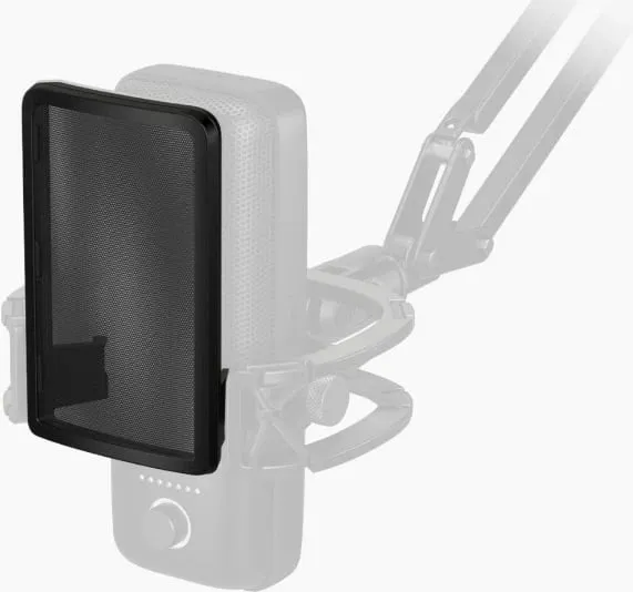 Filtër pop Elgato Wave, për mikrofon Wave:1/Wave:3, ABS/çelik, i zi - 1