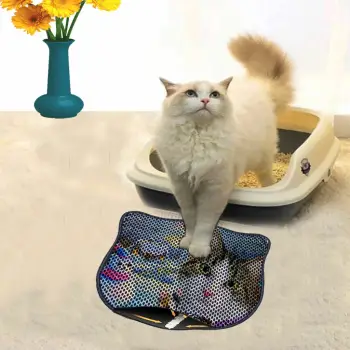 Tapet për rërë mace, shumëngjyrësh, Paws & Whiskers, Kdkafa0173, 40x50cm