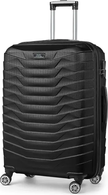 Valixhe udhëtimi Zoozie Bags, e zezë, PVORTA001R001