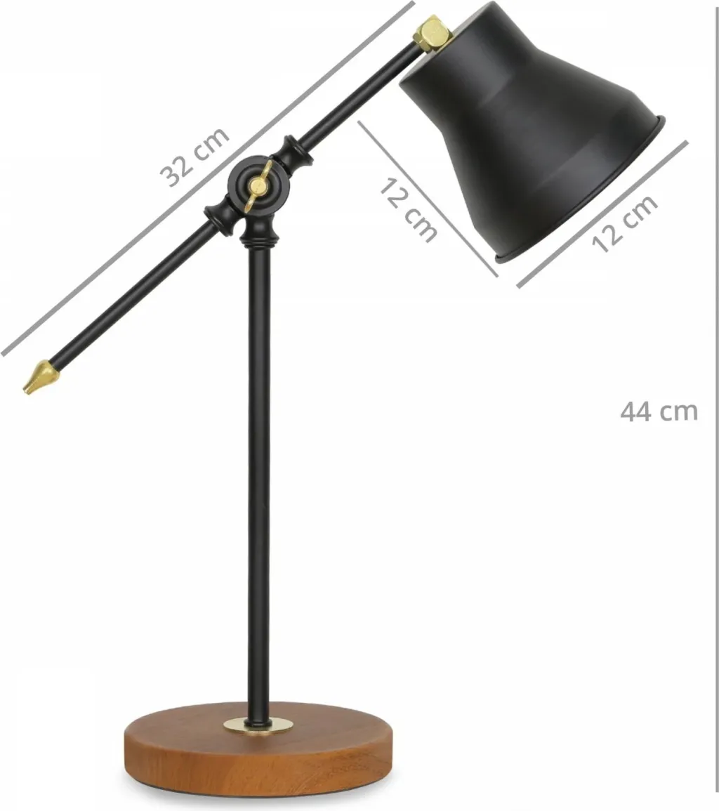 Llambë tavoline Opviq, AYD-2778, e zezë - 4