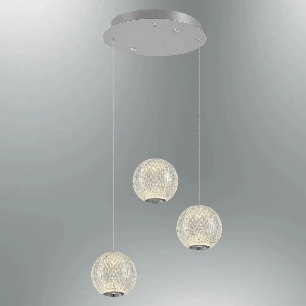 Llambë tavani orientale, krom, Opviq L1379 - 1