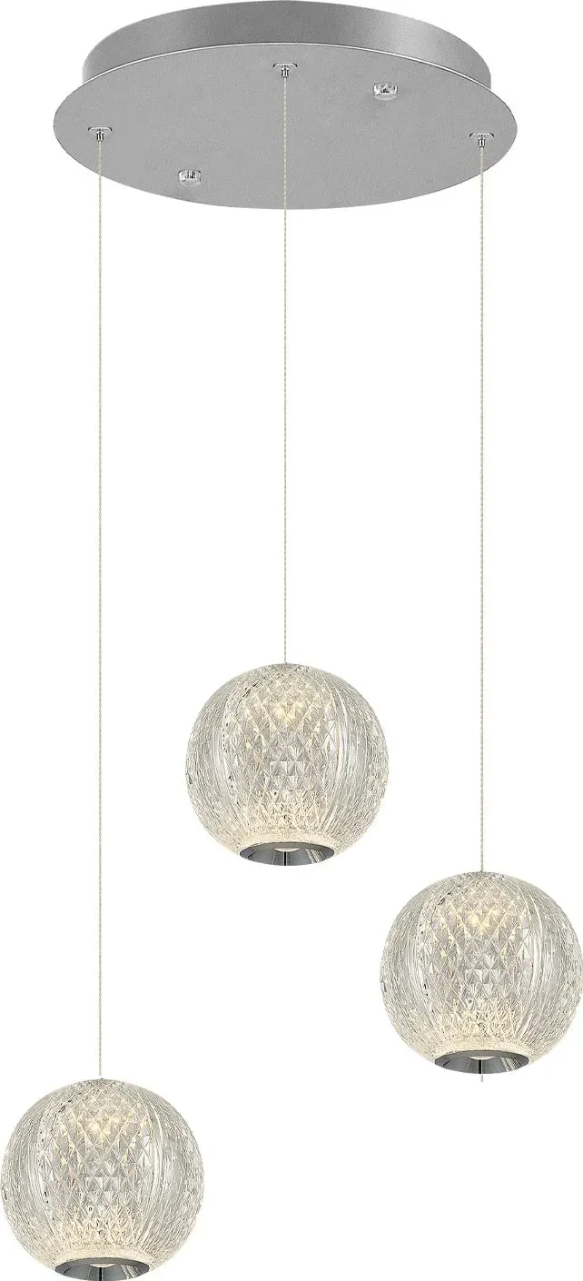 Llambë tavani orientale, krom, Opviq L1379 - 2