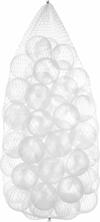 Toptha transparente për pishinë me toptha, Evila Originals, Bubble Pops 50 copë