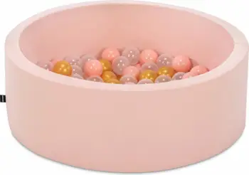 Pishinë me topa për fëmijë, ngjyrë rozë, Bubble Pops v11