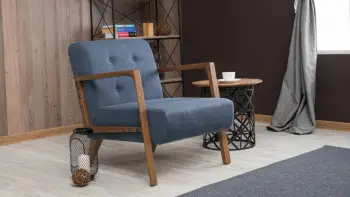 Karrige Wing, Atelier del Sofa, Kemer, ngjyrë kaltër