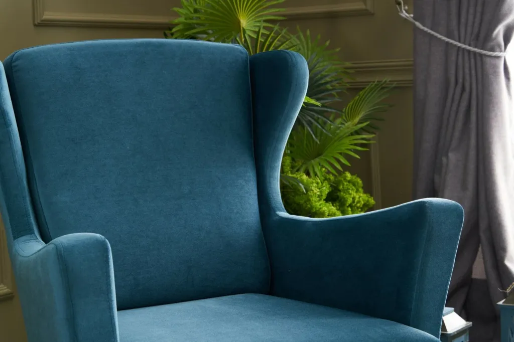 Karrige Wing, Atelier del Sofa, Lola Berjer, ngjyrë turquoise - 4