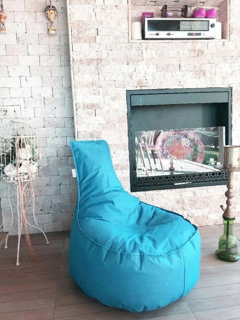 Qese ulëse relaksuese, ngjyrë turquoise, Atelier del Sofa - 1