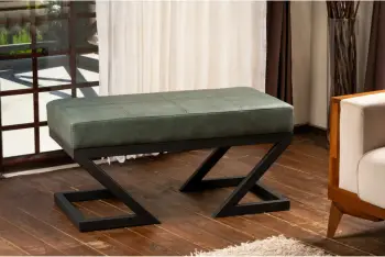 Puf Atelier del Sofa, ngjyrë e gjelbër, Ago