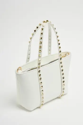 Çantë dore e bardhë Zoozie Bags, MK1020225SV10-028