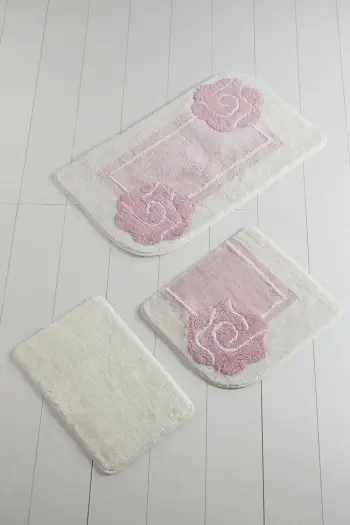 Set tapetash për banjo, akrilik, 3 copë, Mijolnir, Dolce, rozë